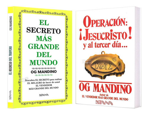 Og Mandino Secreto Más Grande Mundo + Operación Jesucristo