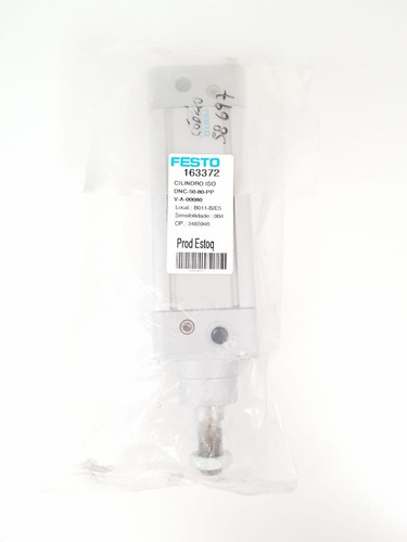 Cilindro / Pistão Pneumático 50x80mm Festo Dnc-50-80-ppv-a