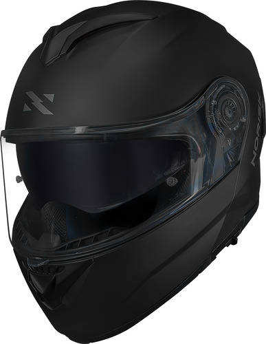 Capacete Norisk Force Ii 2 Preto Fosco Monocolor Robocop