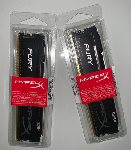 Imagem 2 de 2 de Memória Ram Fury 16gb 2x16gb Hyperx Hx424c15fb/16