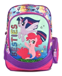 Mochila Primaria My Little Pony Mf70313mb Sirenas