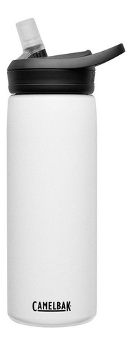 Botella Térmica C/popote Camelbak Acero Inox Sin Bpa 591ml Color Blanco