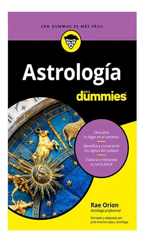 Libro Fisico Original Astrología Para Dummies,  Rae Orion