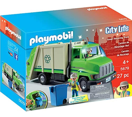 Playmobil Camion De Reciclaje Ecologico