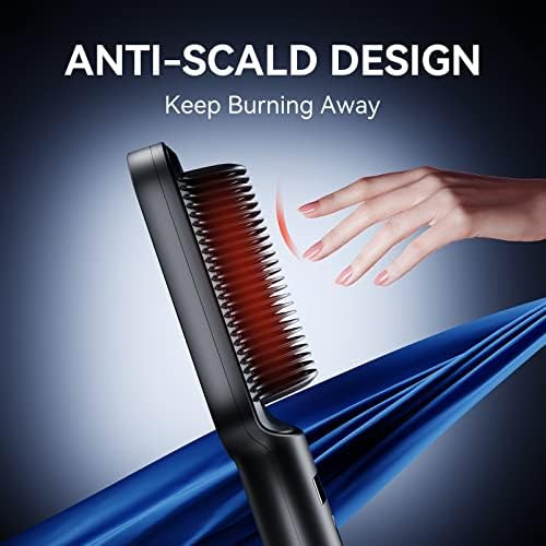 Vevetec Peine Para El Cabello, Pantalla Led, Cepillo Portáti