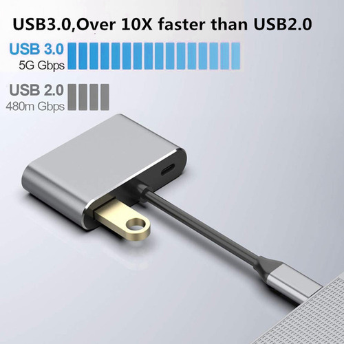 Adaptador Chromebook Go 4 En 1, Adaptador Vga Surface Hd A H