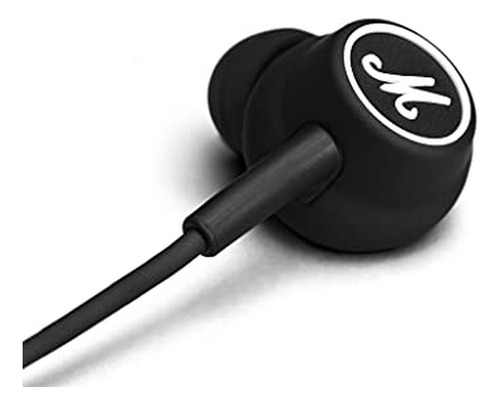 Auriculares In-ear Marshall Mode, Negro Y Blanco