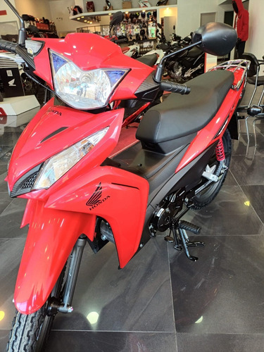 Imagen 2 de 16 de Honda Wave 110 S Cd Full Rojo Modelo 2023 Entrega Inmediata