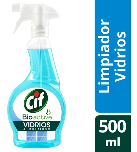 Limpiador Cif Bioactive Vidrios Gatillo X 500 Ml