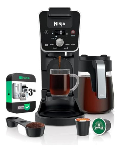 Ninja Cfp201 Dualbrew - Cafetera De 12 Tazas De