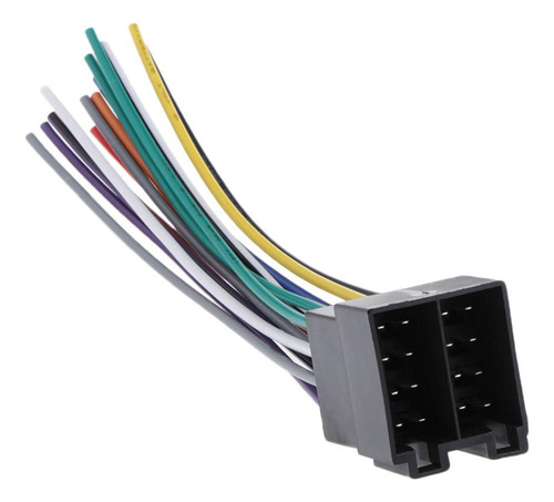 Conector De Arnés De Adaptador Iso De Radio De Enchufe De