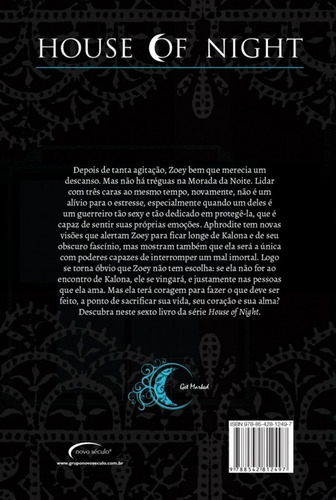 Tentada, de Cast, P. C.. House of Night (6), vol. 6. Editorial Novo Século Editora e Distribuidora Ltda., capa mole em português, 2017