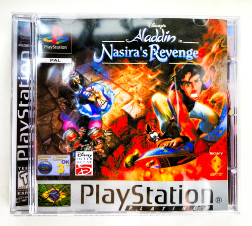 Aladdin In Nasira's Revenge Ps1 Leg. Pt-br Mídia Física