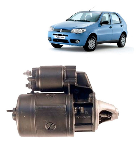 Motor Partida Para Fiat Palio 1.3 178 Mpi 1999 2001