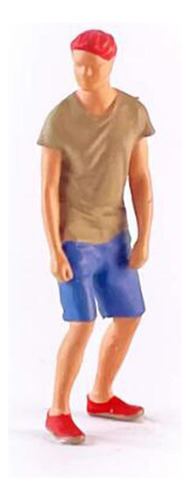 2x Figuras De Hombre Diorama En Miniatura Escala 1/64