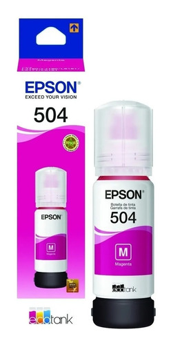 Tinta Epson T504 Original C/m/y L4150 L4160 L6191 L6161 Civa