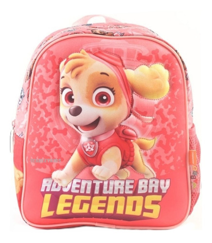 Mochila Espalda Paw Patrol 11 PuLG 3d Original Scarlet Kids