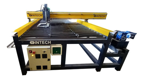 Pantógrafo Router Plasma Cnc Intech Cuarto Eje Acero Chapa
