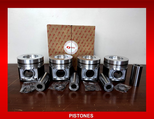 Juego De Pistones Std Toyota Dyna Hino 300 4.0 N04c Turbo