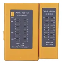 Comprar Tester Cable Hdmi Red Utp Rj45 Rj11 Probador Cable Testeador