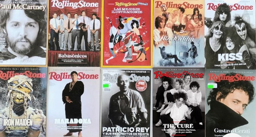 Lote Revista Rolling Stone Especial Coleccionistas