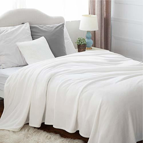 Colcha Bedsure En Color Blanco De Tamaño Queen