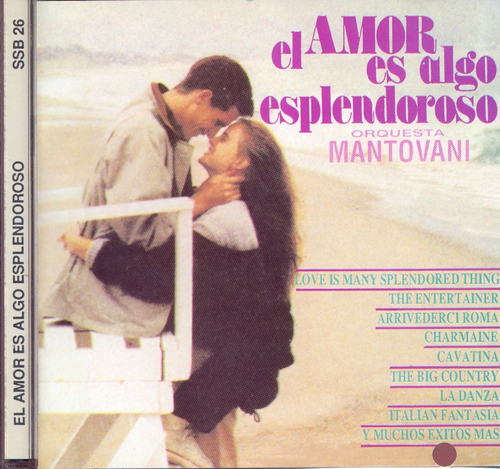 Cd Orquesta Mantovani - El Amor Es Algo Esplendoroso 