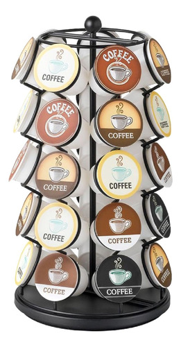 Portacapsulas De Cafe K-cup Pods Giratorio