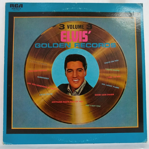 Elvis Presley Elvis' Golden Records, Vol. 3 Vinilo Japones