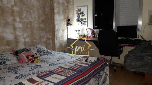 Apartamento À Venda, 110 M² Por R$ 455.000,00 - Aparecida - Santos/sp - Ap1816