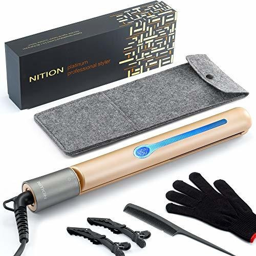 Nition Professional Salon Hair Straightener Argan Oil 7y3fh