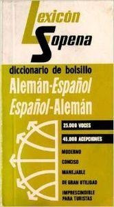 Diccionario Lexicon Aleman-español Español-aleman - Sopena