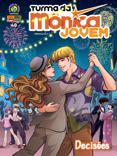 Turma Da Mônica Jovem (2021) - 40, De Sousa De., Vol. 1. Editorial Panini, Capa Mole, Edição 40 Em Português, 2024