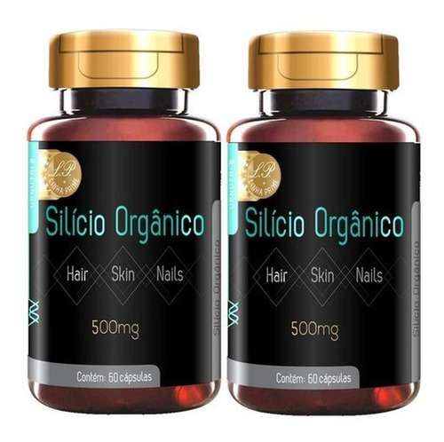 Imagem 1 de 1 de 2 Silício Orgânico Hair Skin Nails 60 Cáps - Upnutri