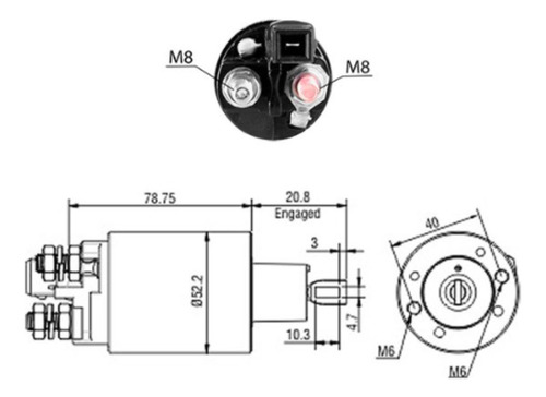 Automatico Partida M93r Prestolite F250 F350