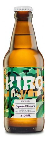 Kit 2x: Bebida Kiro Switchel Com Cupuaçu E Cumaru 310ml