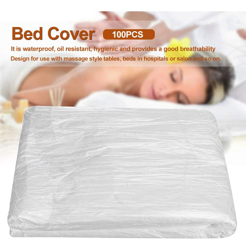 Funda Desechable Para Cama De Masaje 100 Piezas Spa