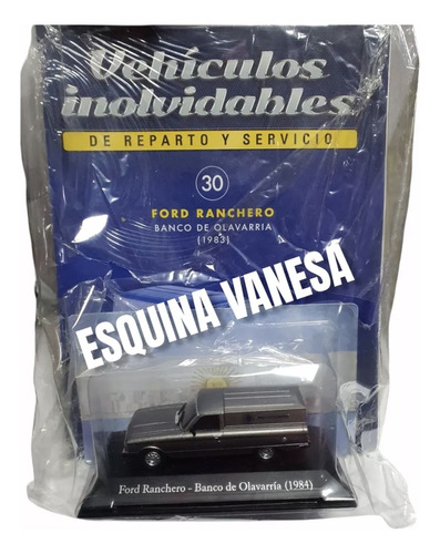 Ford Rancheronbanco Olavarria 1984 Reparto 1:43