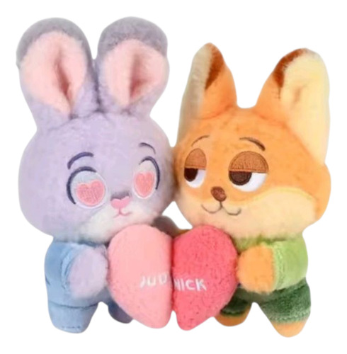 Peluches Zootopia Judy / Nick Corazón Compartido Kawaii C/u Judy Coneja