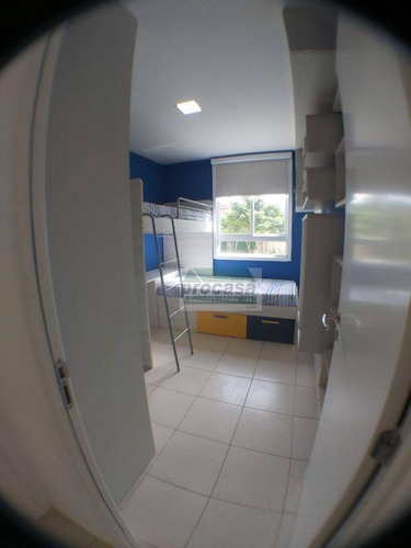 Imagem 12 de 21 de Apartamento Semi Mobiliado Com 2 Dormitórios À Venda, 107 M² Por R$ 415.000 - Flores - Manaus/am - Ap3332