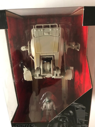 Imperial At-st Walker With Driver Star Wars The Black Series (Usado)