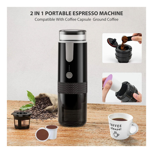 Para Aa Máquina De Café Portátil Compatível Com Cápsulas K