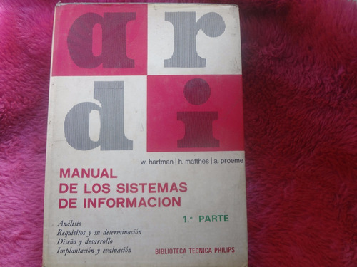 Manual De Los Sistemas De Informacion Hartman Matthes Proeme