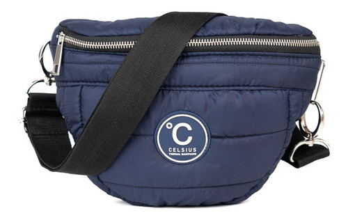 Riñonera Termica Impermeable Celsius Ginebra Colores Color Azul Marino Diseño De La Tela Lisa