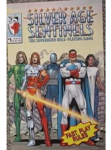 Rpg Silver Age Sentinels: The Ultimate D20 Superhero Fast Play #1