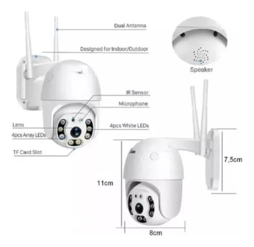 Kit Camaras Segurida Camara Wifi Exterior Camara Ip Exterior