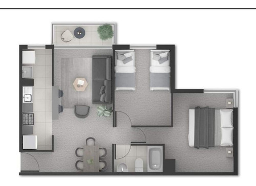 Departamento En Arriendo De 2 Dorm. En Talca