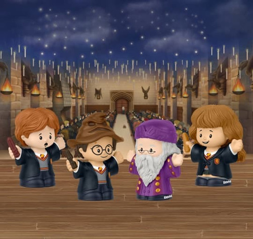 Little People Harry Potter E A Pedra Filosofa - Mattel Hvg45