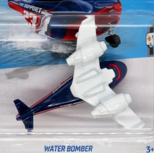 Water Bomber Hot Wheels Miniatura Avião Combate Incêndio