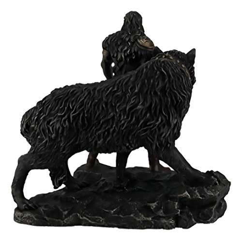 Dios Nórdico Tyr Y La Unión De La Estatua De Fenrir